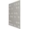 Ekena Millwork 19 5/8in. W x 19 5/8in. H Emery EnduraWall Decorative 3D Wall Panel Covers 2.67 Sq. Ft. WP20X20EMGBW - alternate 4